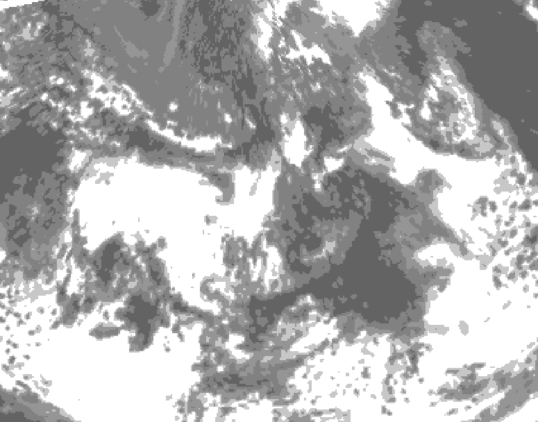 GDPS total cloud 234 hour forecast chart for Canada based on 2026/09/04 0000Z data