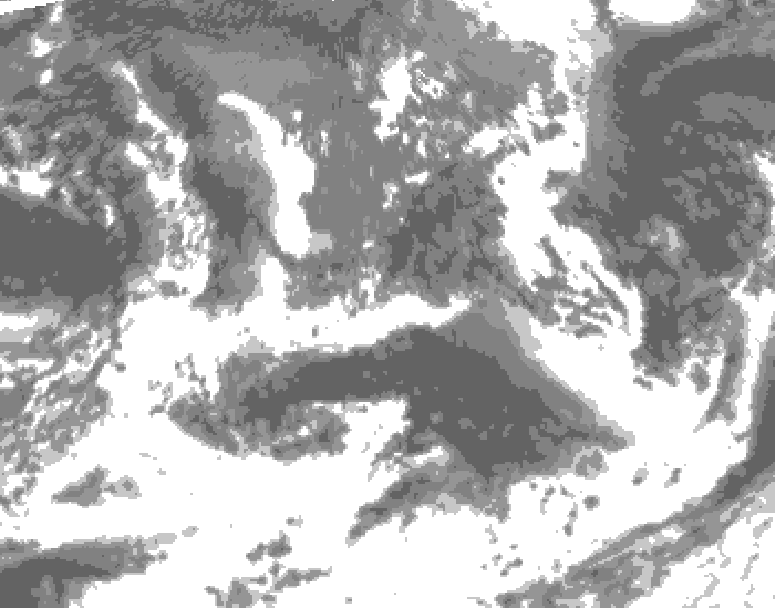 GDPS total cloud 108 hour forecast chart for Canada based on 2026/09/04 1200Z data