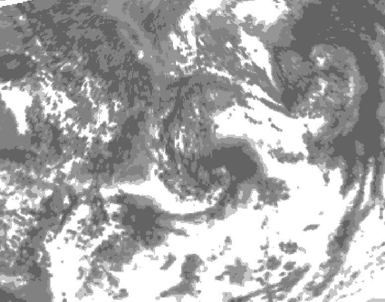 GDPS total cloud 192 hour forecast chart for Canada based on 2026/09/04 1200Z data