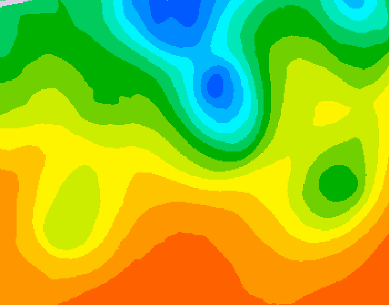 GDPS 500 millibar geopotential height 048 hour forecast chart for Canada based on 2026/09/05 0000Z data