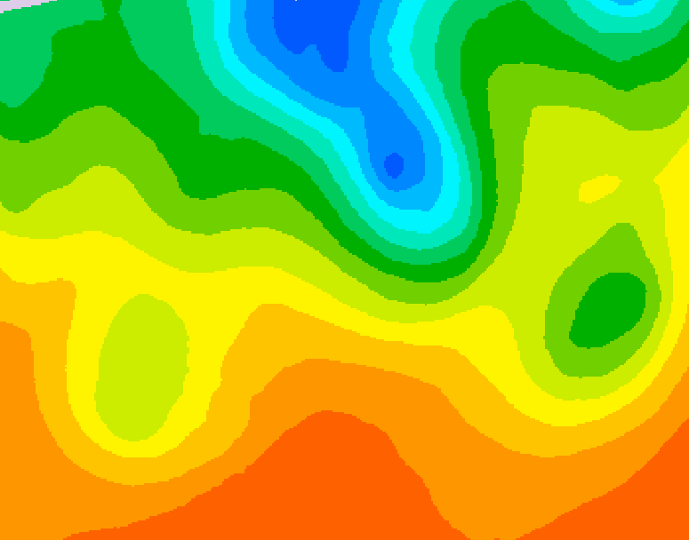 GDPS 500 millibar geopotential height 054 hour forecast chart for Canada based on 2026/09/05 0000Z data