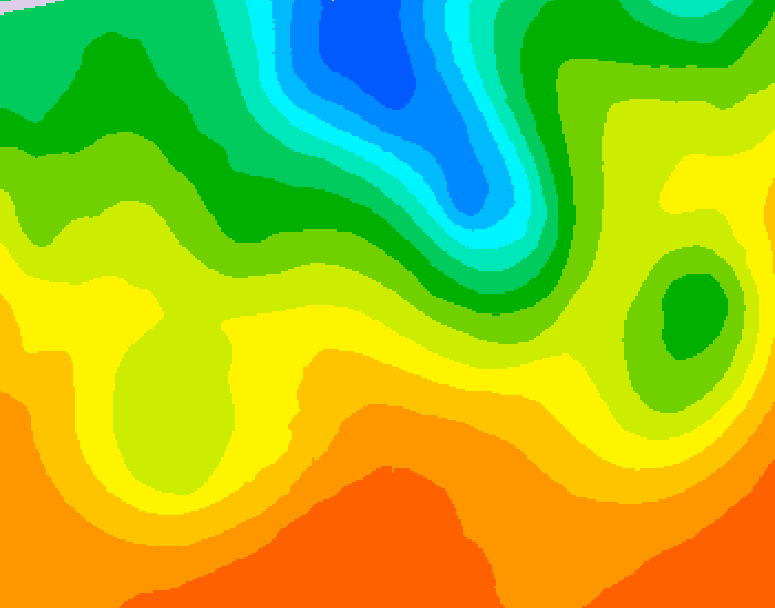 GDPS 500 millibar geopotential height 060 hour forecast chart for Canada based on 2026/09/05 0000Z data