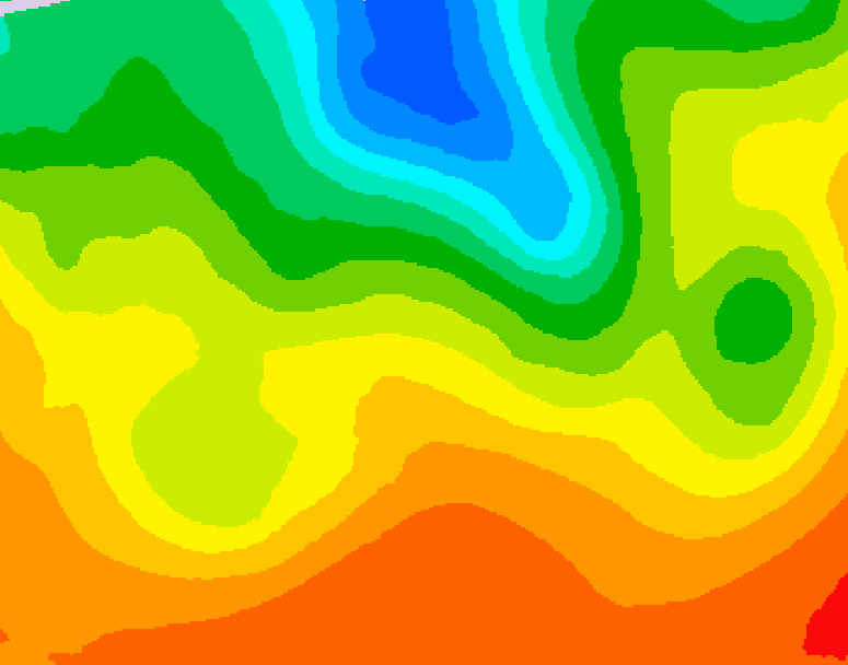 GDPS 500 millibar geopotential height 066 hour forecast chart for Canada based on 2026/09/05 0000Z data
