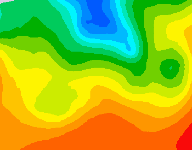 GDPS 500 millibar geopotential height 072 hour forecast chart for Canada based on 2026/09/05 0000Z data