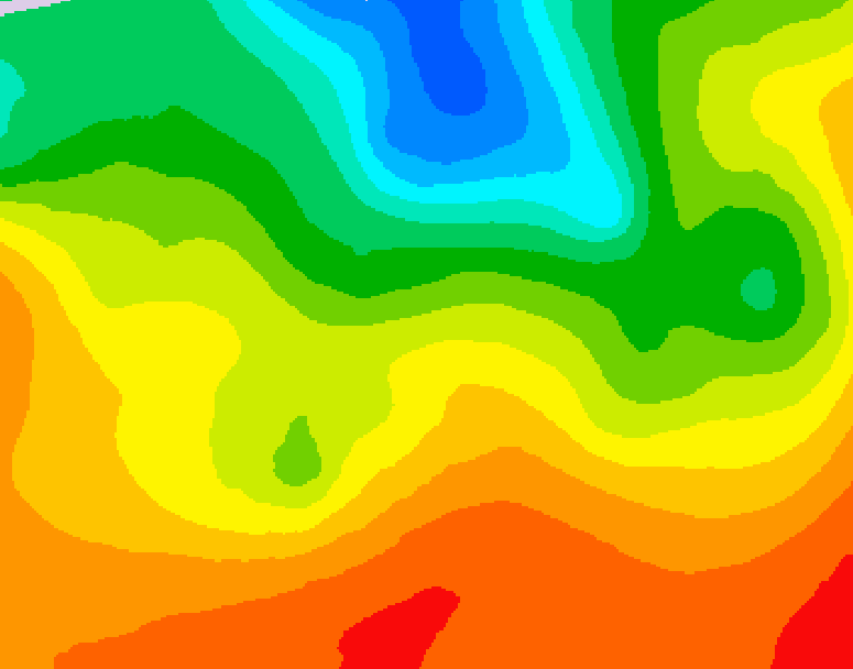 GDPS 500 millibar geopotential height 078 hour forecast chart for Canada based on 2026/09/05 0000Z data