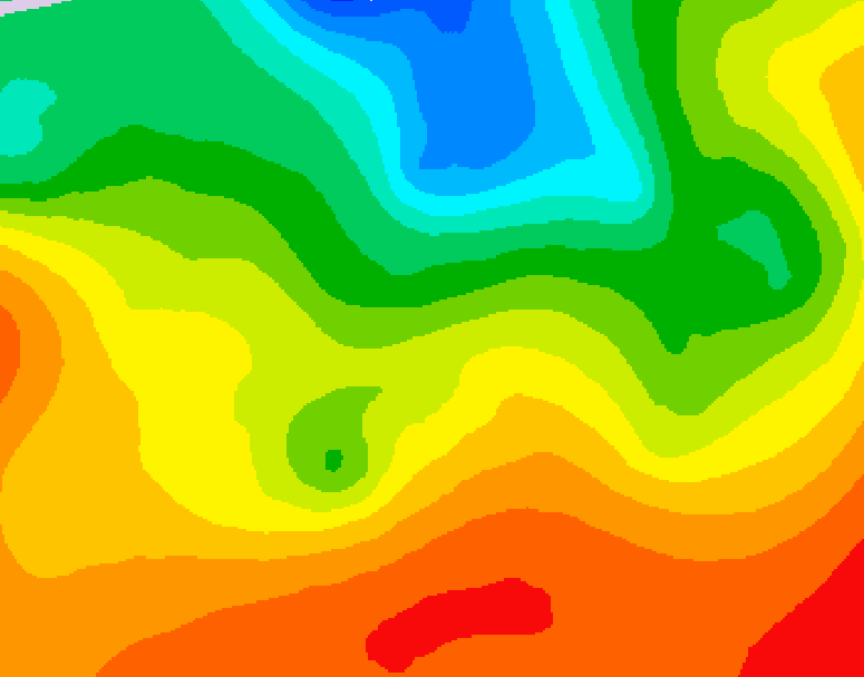 GDPS 500 millibar geopotential height 084 hour forecast chart for Canada based on 2026/09/05 0000Z data