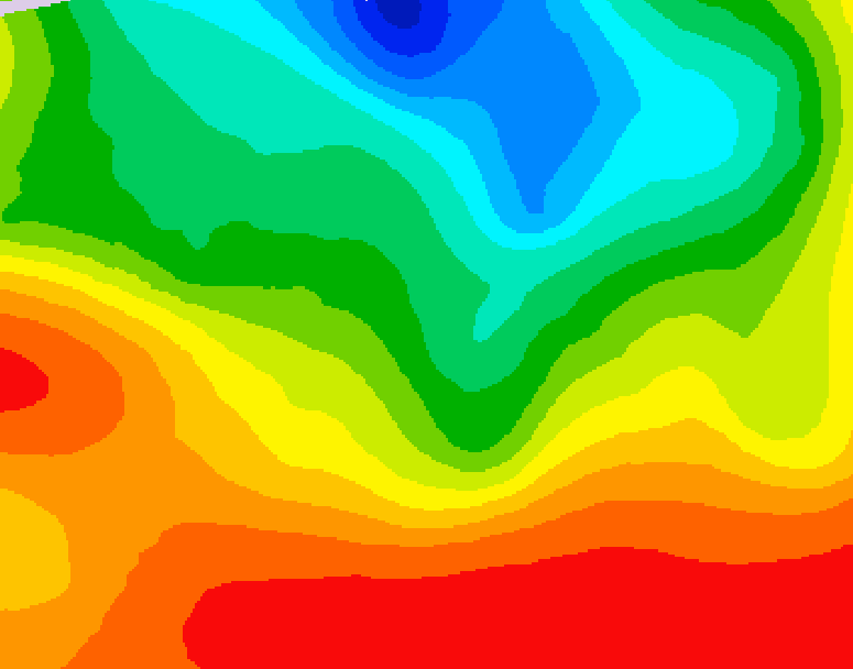 GDPS 500 millibar geopotential height 108 hour forecast chart for Canada based on 2026/09/05 0000Z data