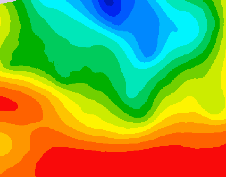 GDPS 500 millibar geopotential height 114 hour forecast chart for Canada based on 2026/09/05 0000Z data