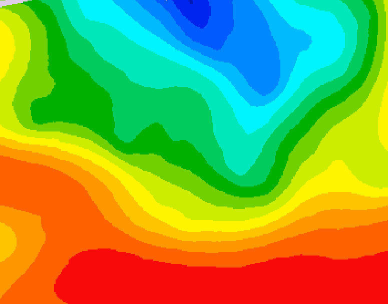 GDPS 500 millibar geopotential height 120 hour forecast chart for Canada based on 2026/09/05 0000Z data