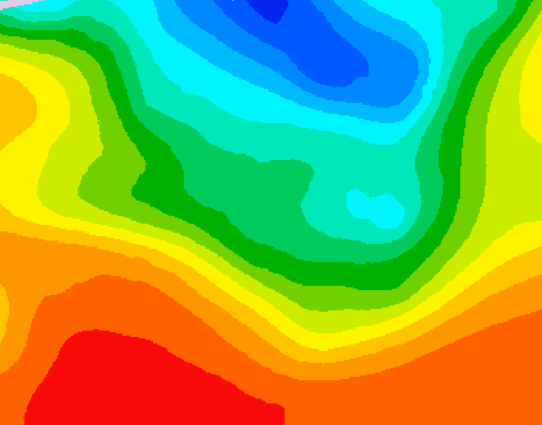 GDPS 500 millibar geopotential height 138 hour forecast chart for Canada based on 2026/09/05 0000Z data