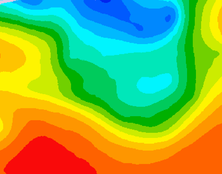 GDPS 500 millibar geopotential height 150 hour forecast chart for Canada based on 2026/09/05 0000Z data