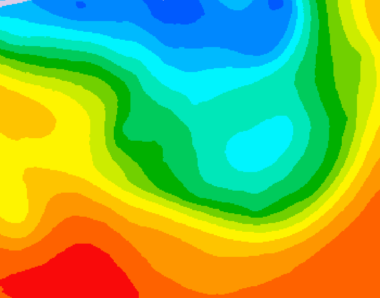 GDPS 500 millibar geopotential height 162 hour forecast chart for Canada based on 2026/09/05 0000Z data