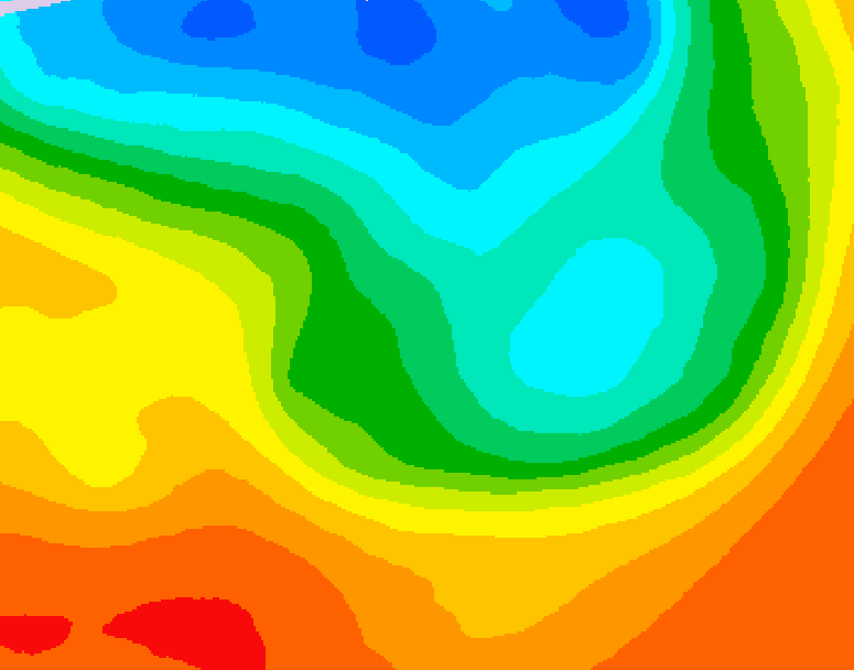 GDPS 500 millibar geopotential height 174 hour forecast chart for Canada based on 2026/09/05 0000Z data