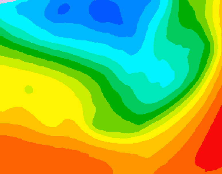 GDPS 500 millibar geopotential height 192 hour forecast chart for Canada based on 2026/09/05 0000Z data