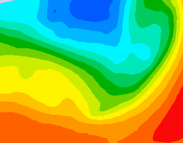 GDPS 500 millibar geopotential height 204 hour forecast chart for Canada based on 2026/09/05 0000Z data