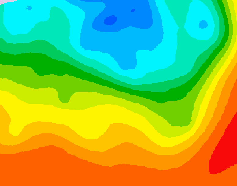 GDPS 500 millibar geopotential height 234 hour forecast chart for Canada based on 2026/09/05 0000Z data