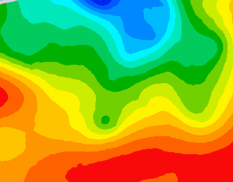 GDPS 500 millibar geopotential height 084 hour forecast chart for Canada based on 2026/09/05 1200Z data