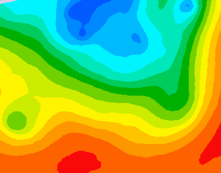 GDPS 500 millibar geopotential height 216 hour forecast chart for Canada based on 2026/09/05 1200Z data
