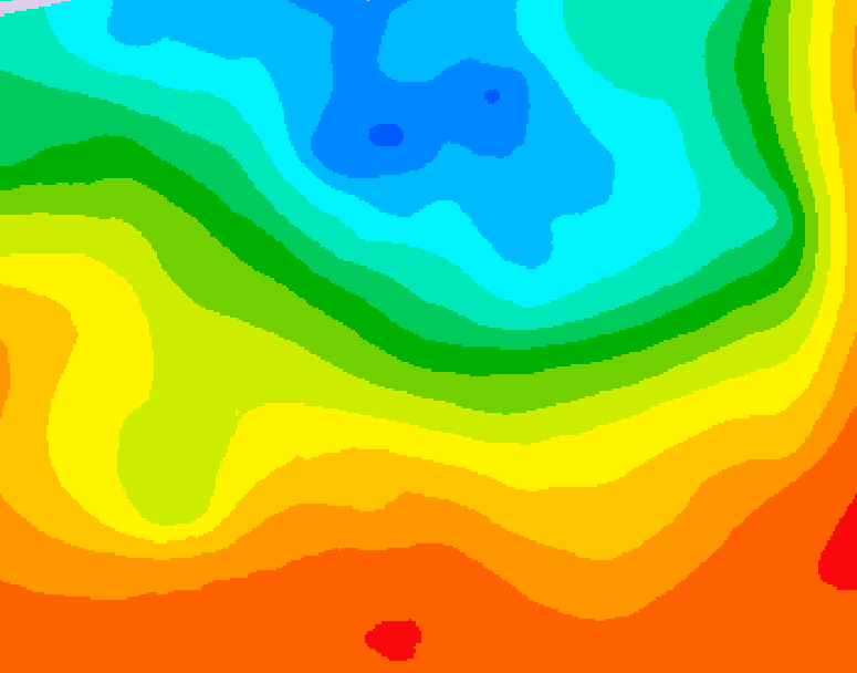 GDPS 500 millibar geopotential height 240 hour forecast chart for Canada based on 2026/09/05 1200Z data