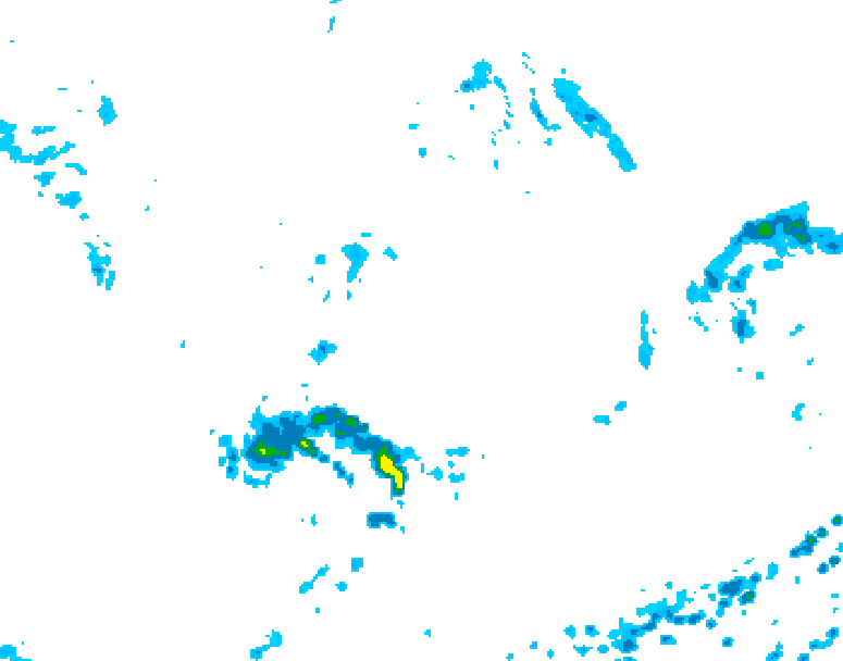GDPS precipitation 060 hour forecast chart for Canada based on 2026/09/05 1200Z data