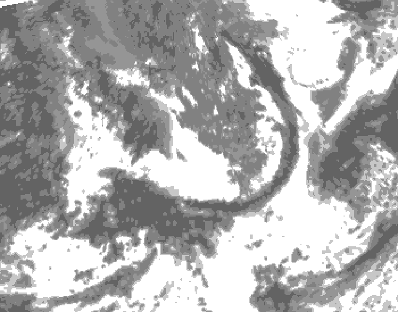 GDPS total cloud 060 hour forecast chart for Canada based on 2026/09/05 0000Z data