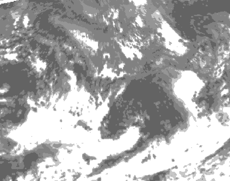 GDPS total cloud 108 hour forecast chart for Canada based on 2026/09/05 0000Z data