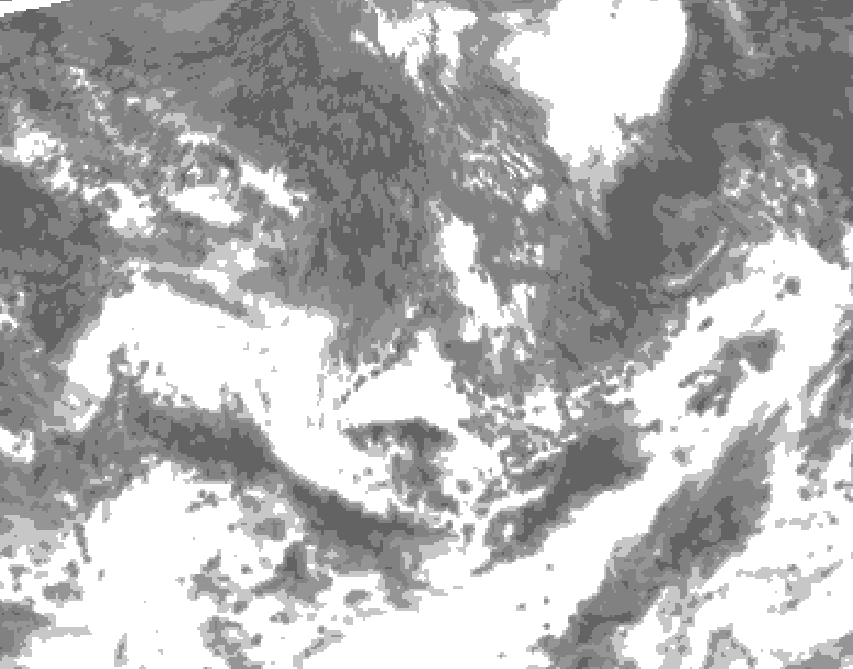 GDPS total cloud 192 hour forecast chart for Canada based on 2026/09/05 0000Z data
