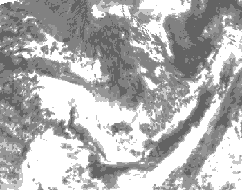 GDPS total cloud 210 hour forecast chart for Canada based on 2026/09/05 0000Z data