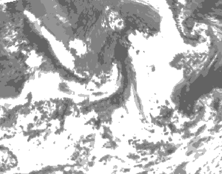 GDPS total cloud 012 hour forecast chart for Canada based on 2026/09/05 1200Z data