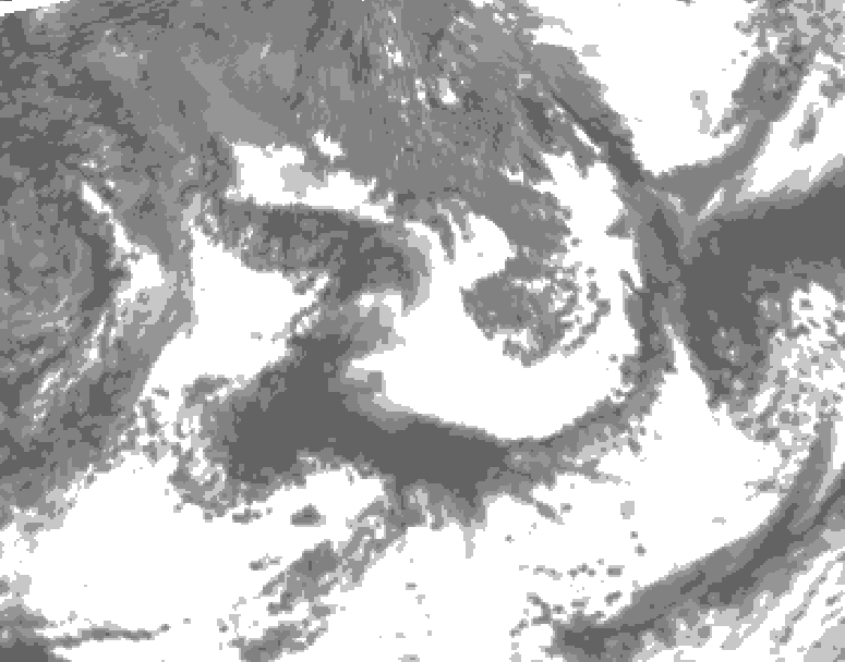 GDPS total cloud 060 hour forecast chart for Canada based on 2026/09/05 1200Z data
