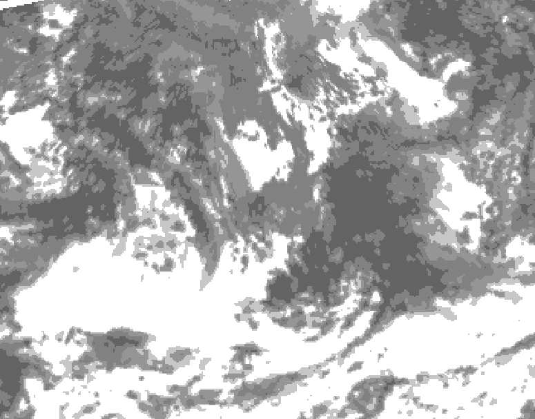 GDPS total cloud 108 hour forecast chart for Canada based on 2026/09/05 1200Z data