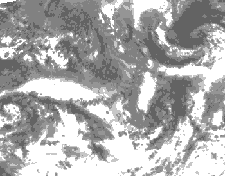 GDPS total cloud 192 hour forecast chart for Canada based on 2026/09/05 1200Z data