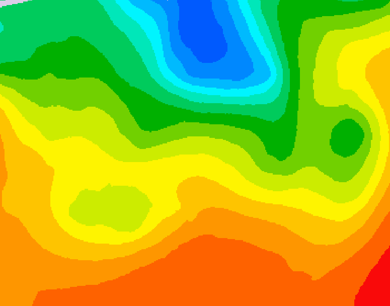 GDPS 500 millibar geopotential height 048 hour forecast chart for Canada based on 2026/09/06 0000Z data