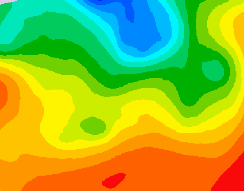 GDPS 500 millibar geopotential height 060 hour forecast chart for Canada based on 2026/09/06 0000Z data