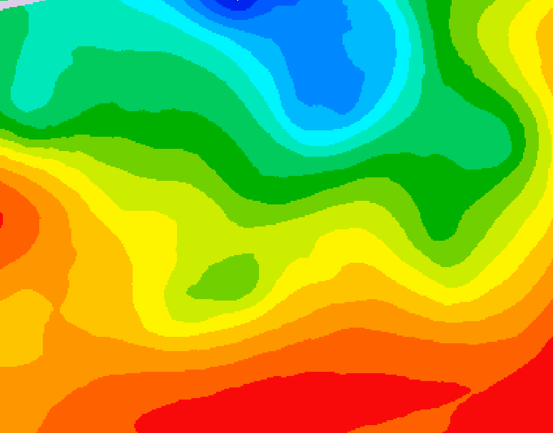 GDPS 500 millibar geopotential height 066 hour forecast chart for Canada based on 2026/09/06 0000Z data
