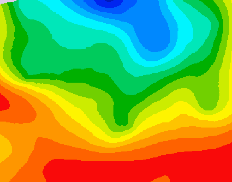 GDPS 500 millibar geopotential height 084 hour forecast chart for Canada based on 2026/09/06 0000Z data