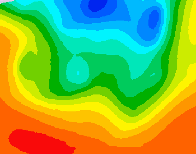 GDPS 500 millibar geopotential height 120 hour forecast chart for Canada based on 2026/09/06 0000Z data