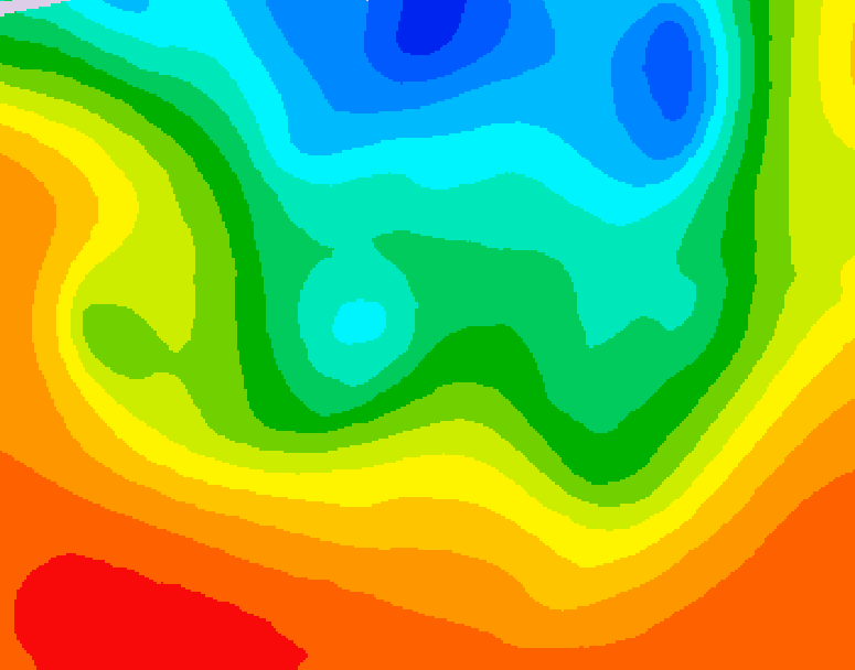 GDPS 500 millibar geopotential height 126 hour forecast chart for Canada based on 2026/09/06 0000Z data