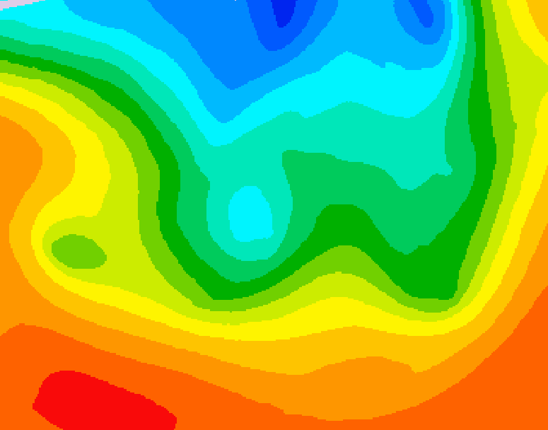 GDPS 500 millibar geopotential height 138 hour forecast chart for Canada based on 2026/09/06 0000Z data