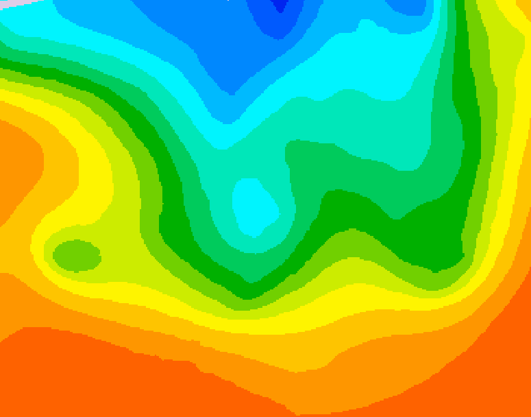 GDPS 500 millibar geopotential height 144 hour forecast chart for Canada based on 2026/09/06 0000Z data