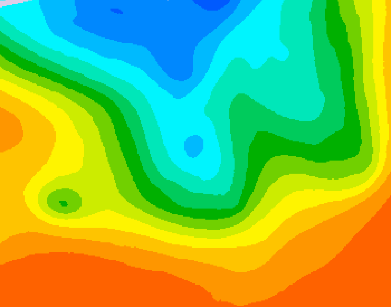 GDPS 500 millibar geopotential height 156 hour forecast chart for Canada based on 2026/09/06 0000Z data