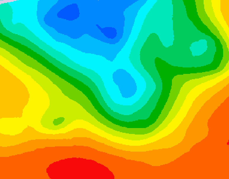 GDPS 500 millibar geopotential height 174 hour forecast chart for Canada based on 2026/09/06 0000Z data
