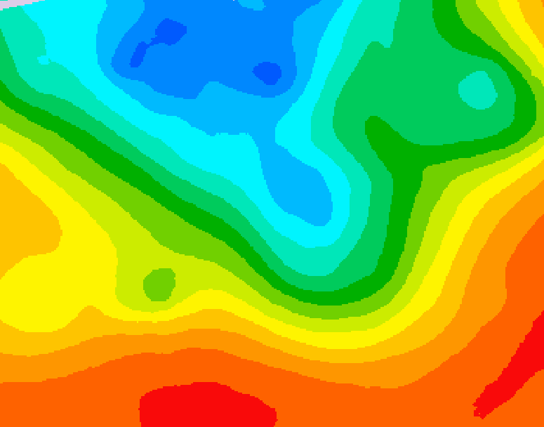GDPS 500 millibar geopotential height 180 hour forecast chart for Canada based on 2026/09/06 0000Z data