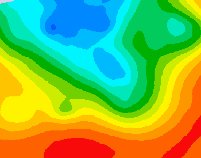 GDPS 500 millibar geopotential height 186 hour forecast chart for Canada based on 2026/09/06 0000Z data
