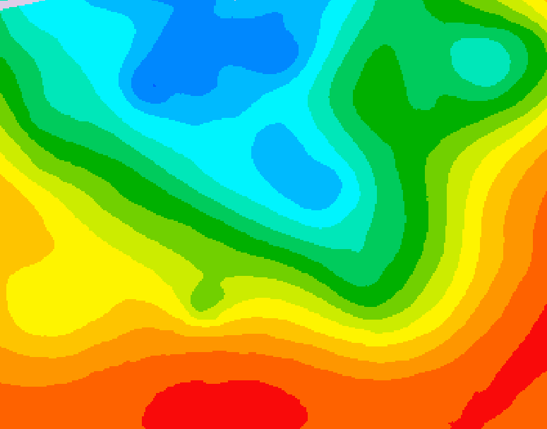 GDPS 500 millibar geopotential height 192 hour forecast chart for Canada based on 2026/09/06 0000Z data