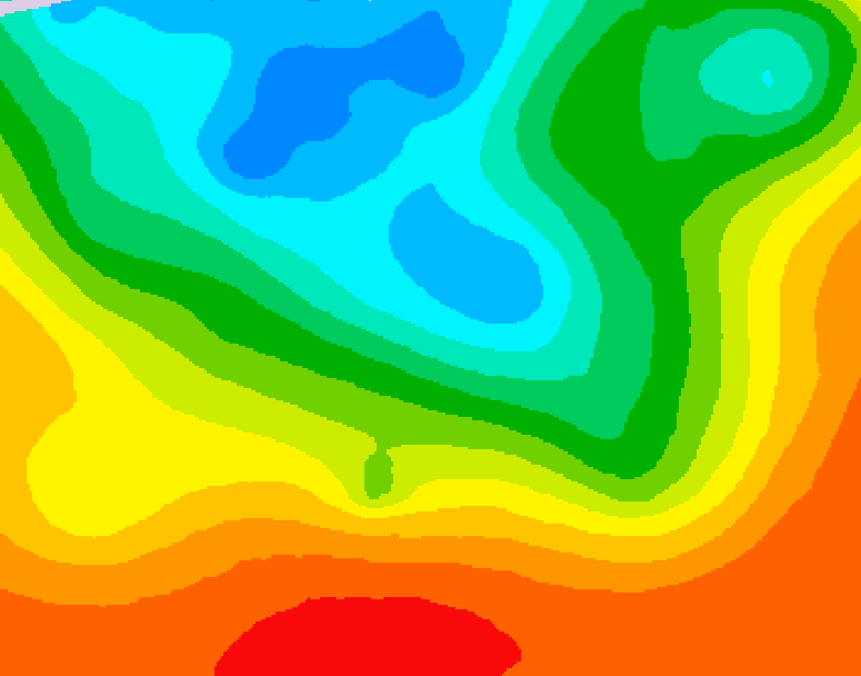 GDPS 500 millibar geopotential height 198 hour forecast chart for Canada based on 2026/09/06 0000Z data