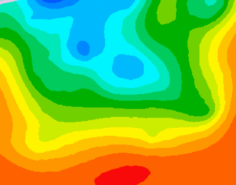 GDPS 500 millibar geopotential height 216 hour forecast chart for Canada based on 2026/09/06 0000Z data