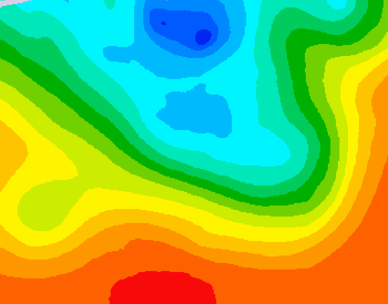 GDPS 500 millibar geopotential height 192 hour forecast chart for Canada based on 2026/09/06 1200Z data