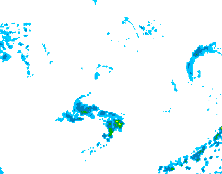 GDPS precipitation 054 hour forecast chart for Canada based on 2026/09/06 0000Z data