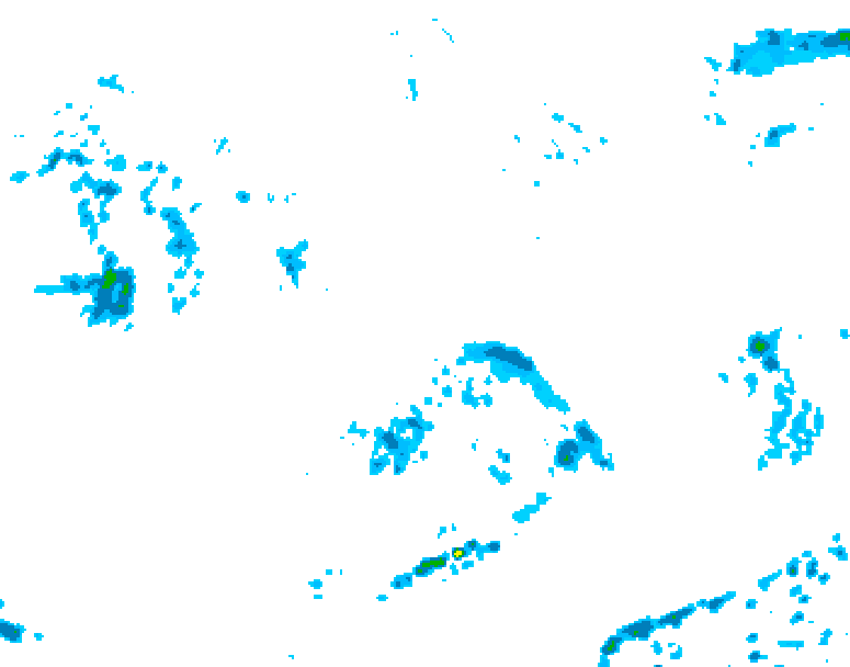 GDPS precipitation 078 hour forecast chart for Canada based on 2026/09/06 0000Z data